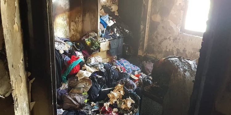 حریق مجتمع مسکونی در مشیریه تهران/ ۹ نفر نجات پیدا کردند