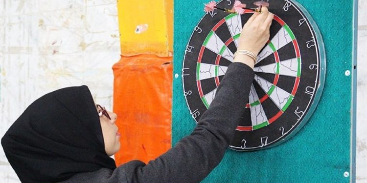 درخشش دارتر‌های طبسی در مسابقات دارت کارگری بانوان کشور