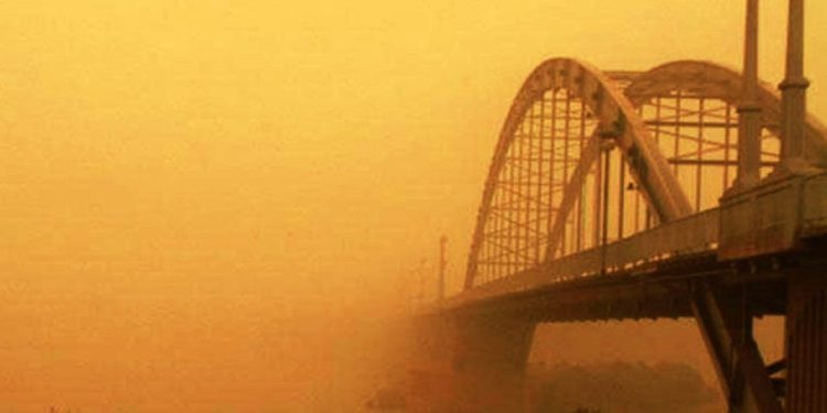 آلودگی هوا در ۱۳ شهر خوزستان/ ملاثانی در وضعیت «بنفش»