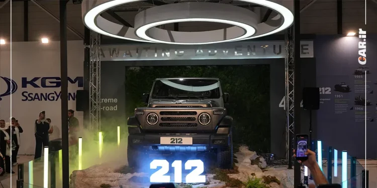 رونمایی صنایع خودروسازی ایلیا از BAW 212 در نمایشگاه خودرو مشهد ۱۴۰۴