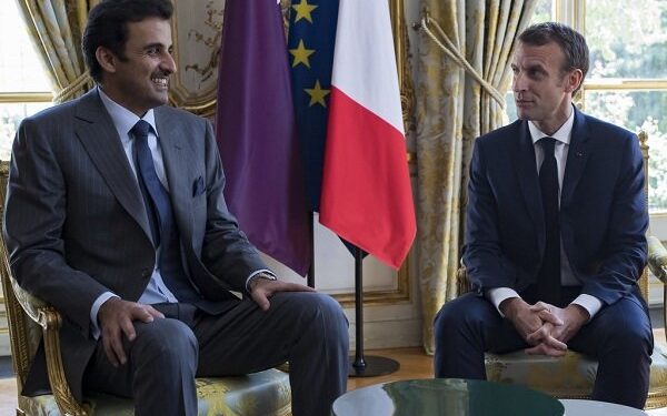 محورهای رایزنی «ماکرون» با امیر قطر