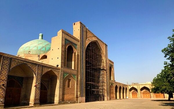 جمع‌آوری داربست‌های مسجد جامع عتیق پس از ۱۵ سال