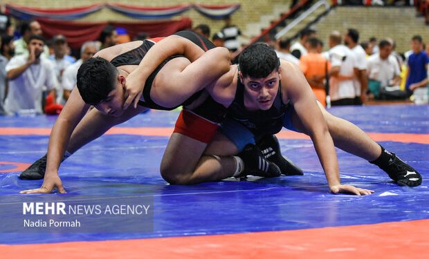 جشنواره کشتی نونهالان و نوجوانان در رامسر