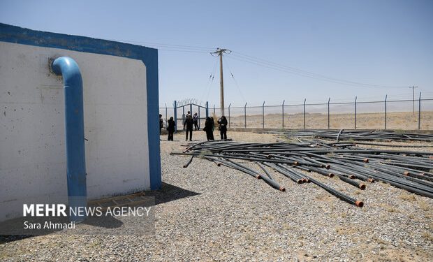 کلنگ‌زنی احداث مخزن آب یک هزار مترمکعبی در منطقه قوچعلی ایلام