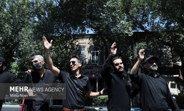 عزاداری روز شهادت امام رضا(ع) در تبریز