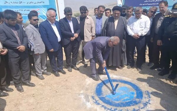 عملیات تکمیلی تصفیهخانه فاضلاب چرام آغاز شد