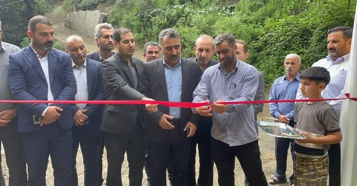 ۶ طرح عام المنفعه همزمان با هفته دولت در آستارا افتتاح شد