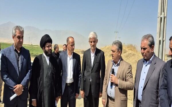 پروژه تأمین آب پایدار شهر ازنا افتتاح شد