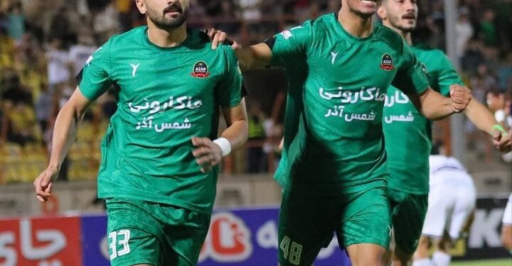 بازگشت خارق العاده شمس آذر در جدال با چادرملو؛ فجر به اولین برد رسید