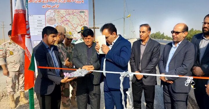 ۵ کیلومتر ازمسیر مهران- پایانه مرزی به بهره برداری رسید