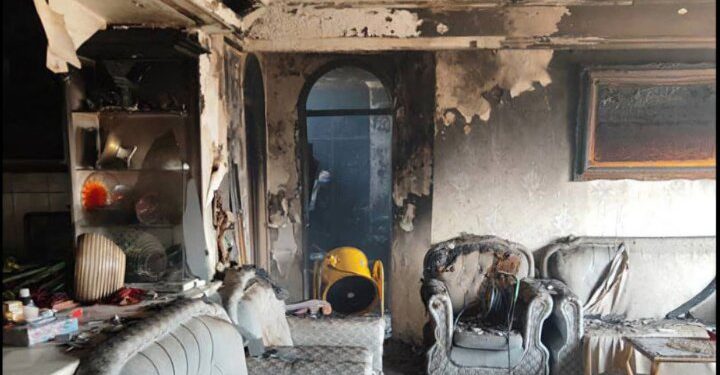 آتشسوزی در تبریز بر اثر «اتصالی برق» پس از وصل مجدد