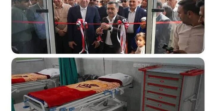 مرکز جامع سلامت آبپخش به بهرهبرداری رسید