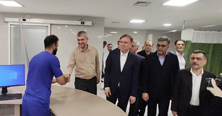 بخش جدید اورژانس بیمارستان شهید گنجی برازجان افتتاح شد