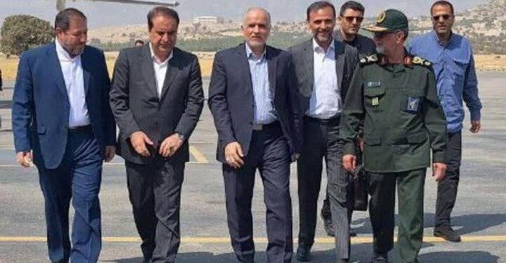 وزیر دادگستری وارد ایلام شد