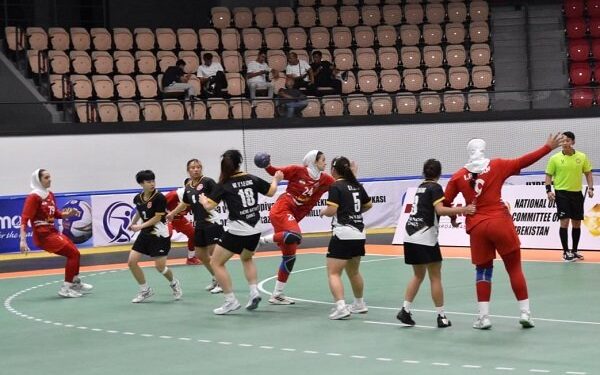 پایان کار تیم هندبال دختران ایران در آسیا با کسب عنوان ششم