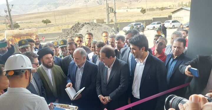 طرح تولید آلیاژ سیلیکون منگنز در ملکشاهی افتتاح شد