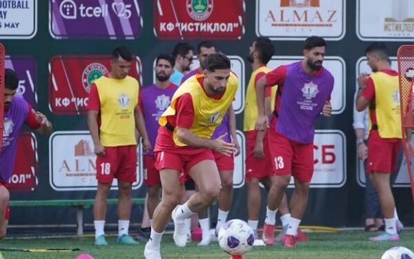 برگزاری تنها تمرین تیم ملی ایران قبل از شروع تورنمنت کافا