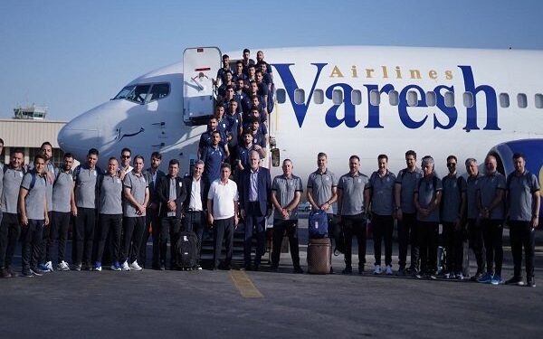 کاروان تیم ملی فوتبال راهی تاجیکستان شد