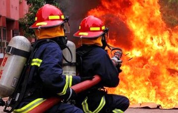 آتشسوزی در یک مجتمع مسکونی در تهران