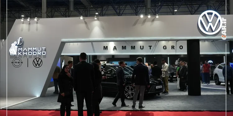 ماموت خودرو در نمایشگاه مشهد ۱۴۰۴، رونمایی از فولکس‌واگن تیگوان L پرو