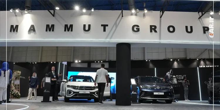 سه گانه ماموت در نمایشگاه خودروی مشهد