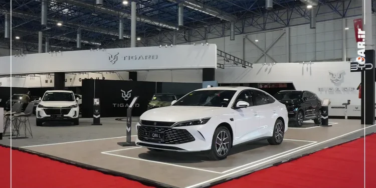 حضور تیگارد موتور با شرایط فروش ویژه در نمایشگاه خودرو مشهد 1404