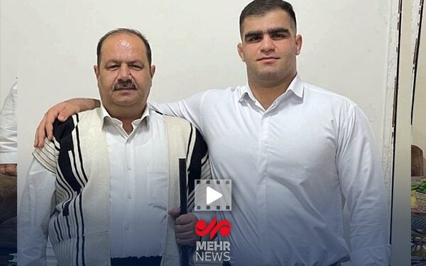 تشکر و قدردانی پدر «امین میرزازاده» از مردم بابت استقبال از پسرش