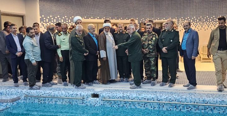 مجموعه آبی غدیرنمادخدمات فاخربسیج درشرق کشور است