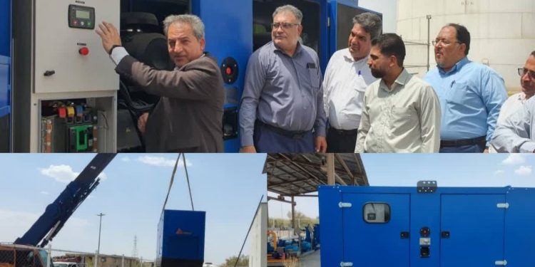 نصب دیزل‌ژنراتورهای پرتوان، گامی بلند در تامین برق پایدار و ایمنی ریلی هرمزگان