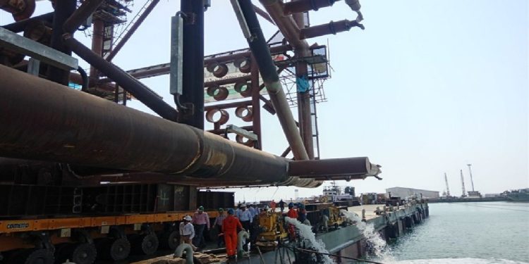 ساخت سازه دریایی فاز ۱۱ پارس جنوبی با ۱۳.۸ میلیون یورو در صدرای بوشهر