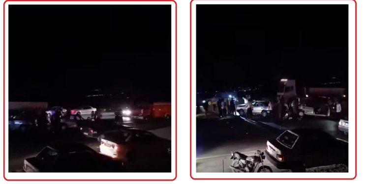 ۱۴ کشته و زخمی در تصادف زنجیرهای در نقده