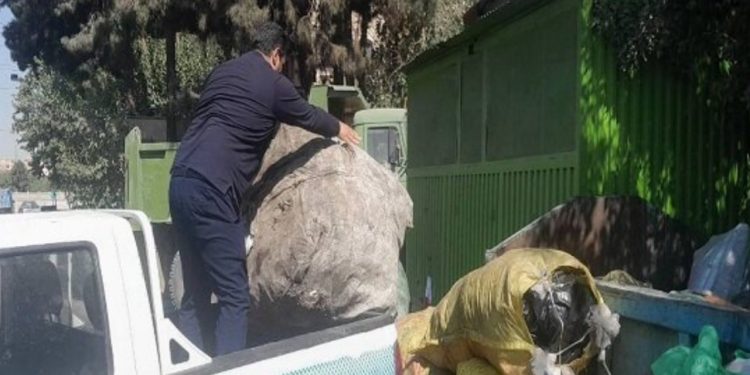 اجرای طرح ضربتی مقابله با جمعآوری غیرمجاز پسماند خشک در جنوب تهران