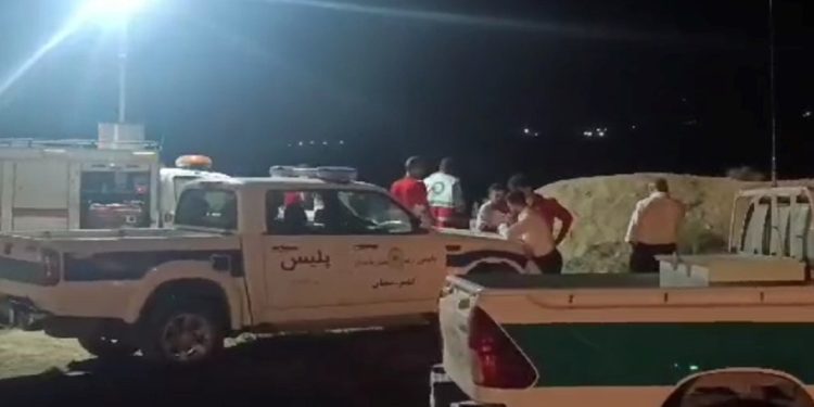 سقوط خودرو به دره و فوت ۲ سرنشین در محور کوهستانی شهرستان ساری