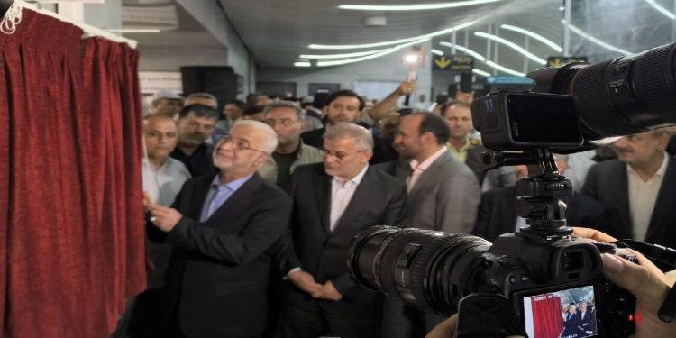 افتتاح خط ۲ قطار شهری کرج و ایستگاه شهید سلطانی با حضور وزیر کشور 