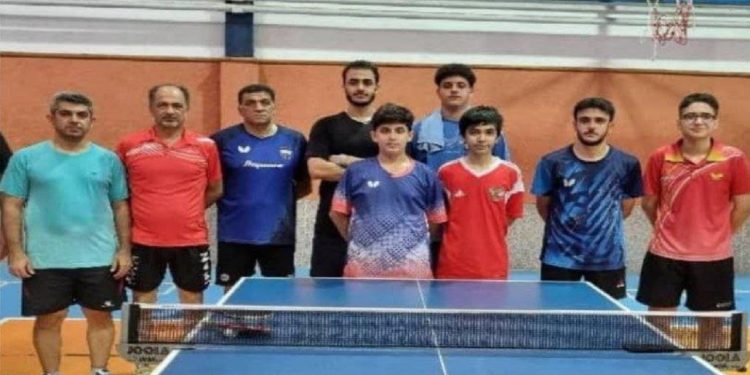 سید ارمیا میرقربانی قهرمان مسابقات تنیس روی میز مازندران