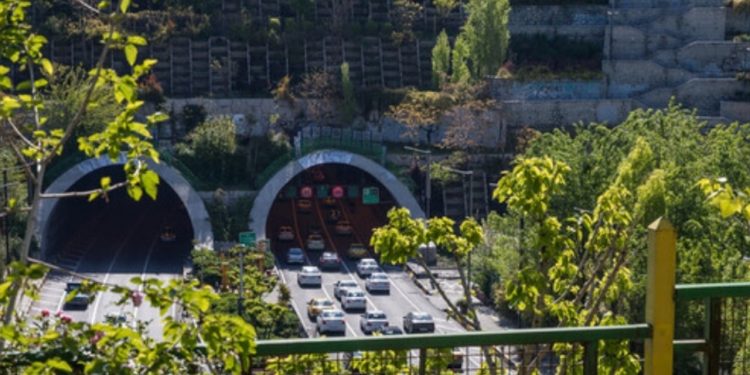 باند جنوبی تونل رسالت و باند شمالی تونل شهدای غزه امشب مسدود است