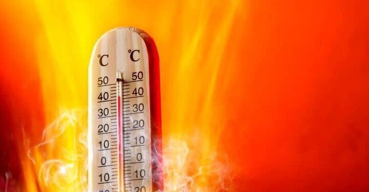 ثبت دمای ۴۷ درجه و بالاتر در ۸ شهر خوزستان