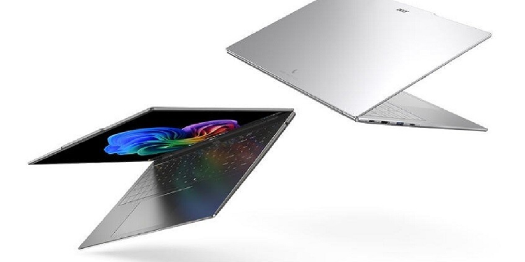 رونمایی ایسر از لپ‌تاپ بزرگ و سبک خود