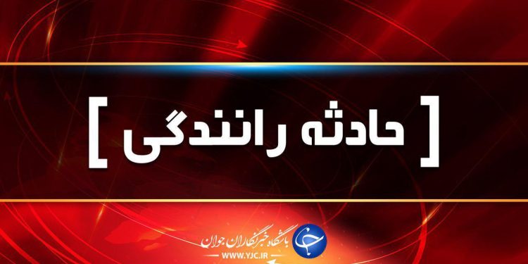 برخورد سواری پژو با کامیون در محور میانه – زنجان