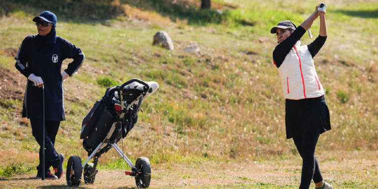 دختران قم بر سکوی سوم گلف قهرمانی کشور