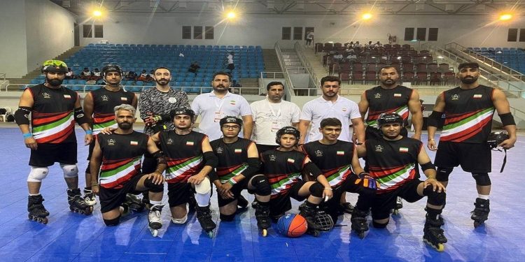 صعود مقتدرانه منصف مازندران به نیمهنهایی مسابقات بینالمللی رولبال عمان