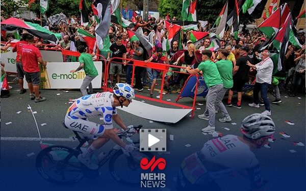 درگیری در اسپانیا به خاطر دوچرخه سواران اسرائیلی