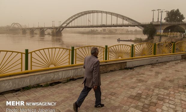 هشدار زرد هواشناسی خوزستان؛ وزش باد شدید و احتمال گردوخاک