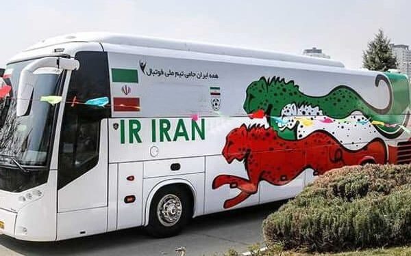 اتفاق باورنکردنی برای اتوبوس تیم ملی فوتبال ایران در مسیر فینال کافا