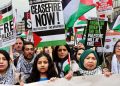 بازداشت ۴۰۰ نفر در تظاهرات لندن به دلیل حمایت از فلسطین