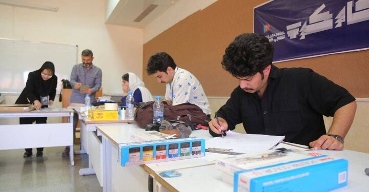 اعلام برنامه زمانبندی انتخاب هنرجویان جشنواره هنرهای تجسمی جوانان