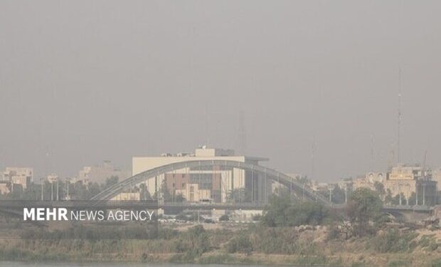 آلودگی هوا در خوزستان؛ هندیجان در وضعیت قرمز