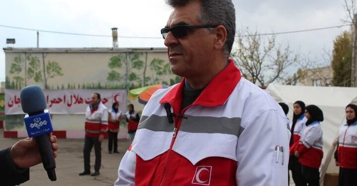 افتتاح و کلنگ‌زنی ۳ پروژه امدادی و مسکونی در هلال‌احمر زنجان