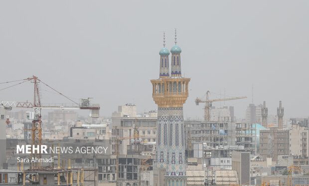 کیفیت هوای ۶ منطقه مشهد در وضعیت قرمز قرار دارد