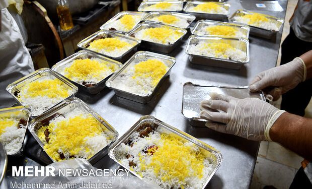 توزیع ۶۰۰ هزار پرس غذای گرم و ۷ هزار بسته معیشتی بین نیازمندان